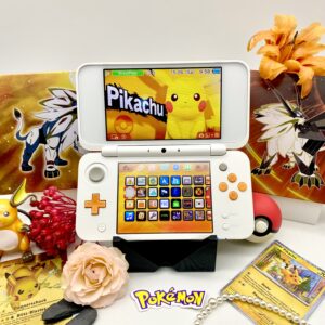 New 2DS XL Orange Weiß Gemodded