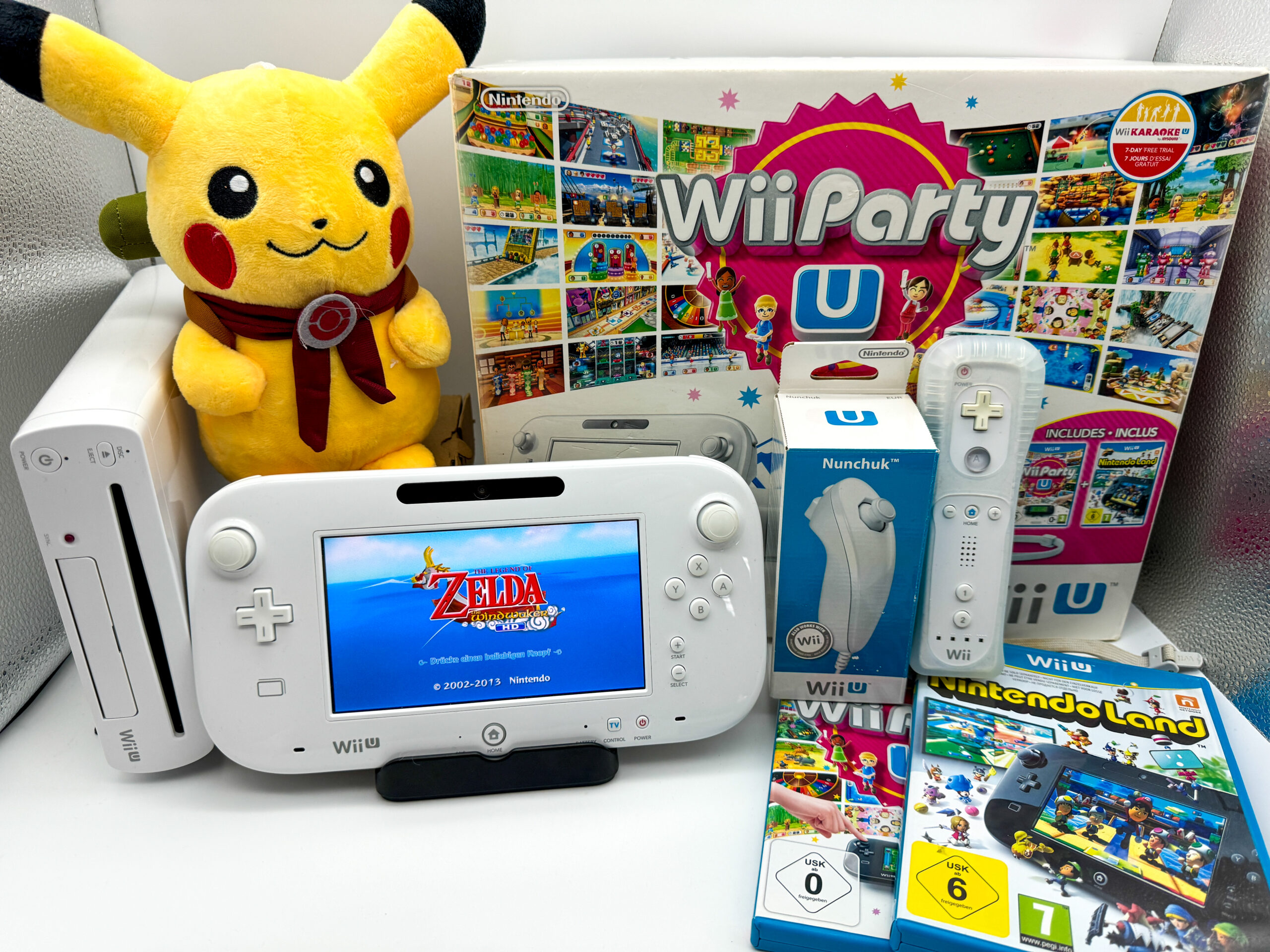 Nintendo Wii U in Weiß (Modifiziert)