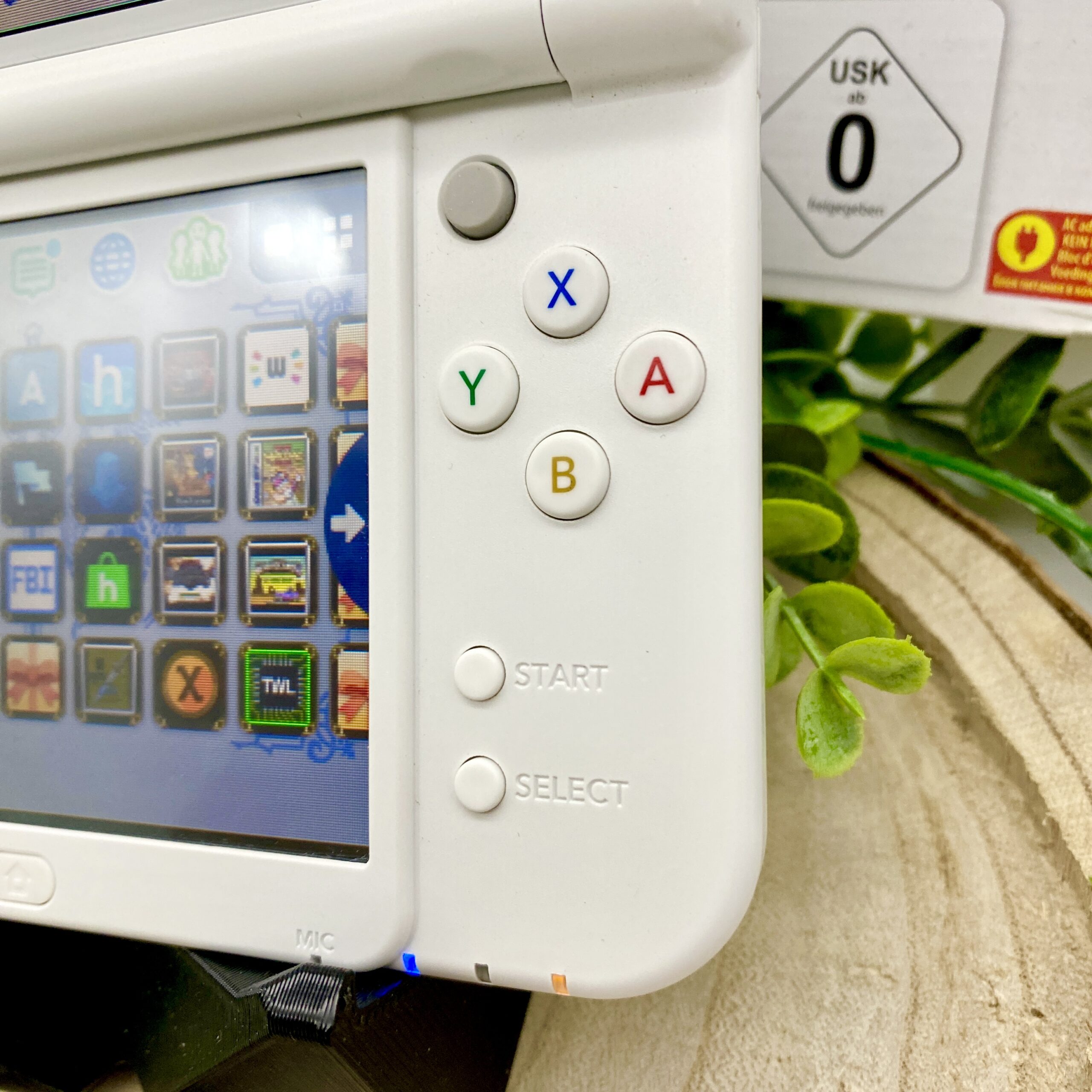 New Nintendo 3DS XL in weiß gemodded – Bild 5