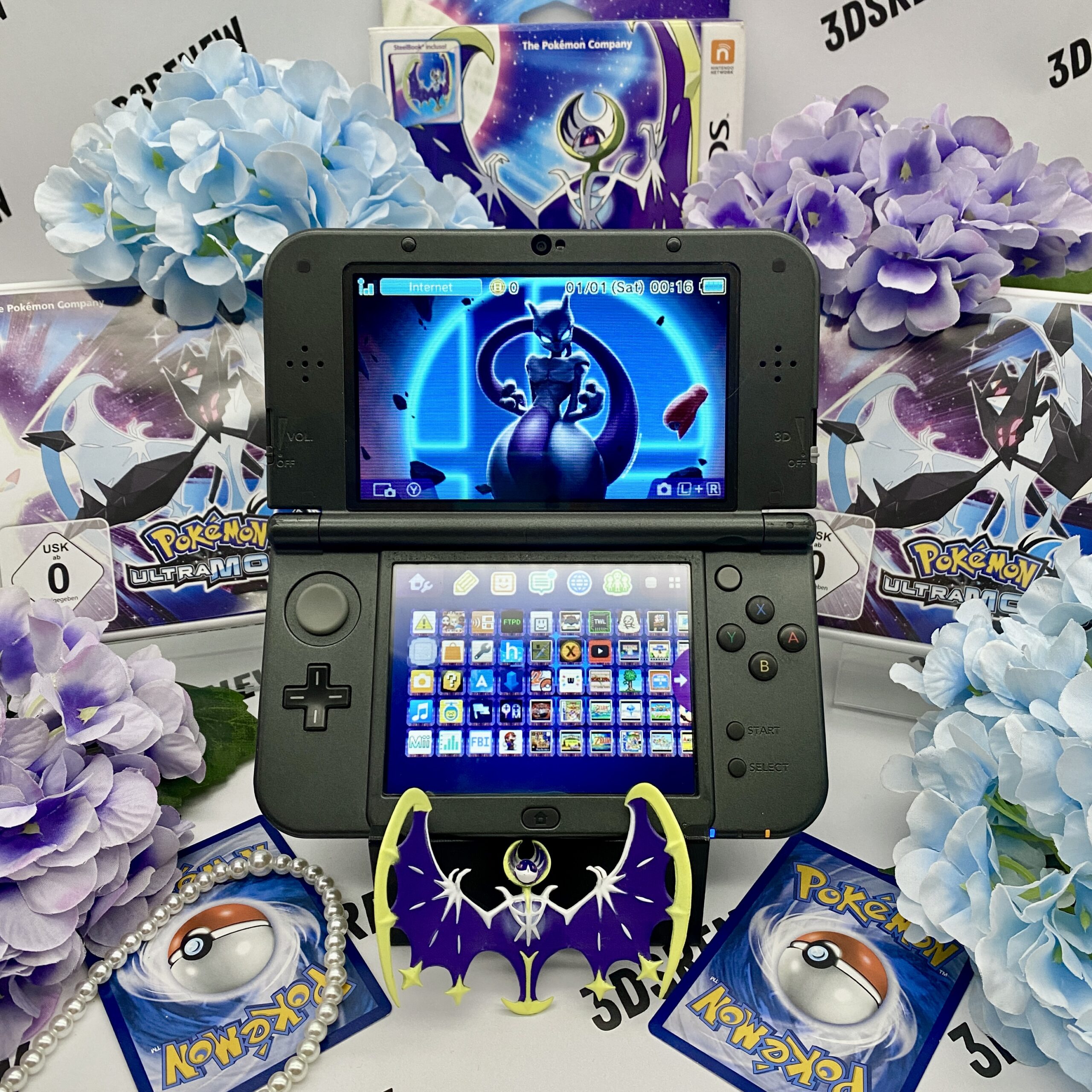 New 3DS XL Pokemon edition gemodded