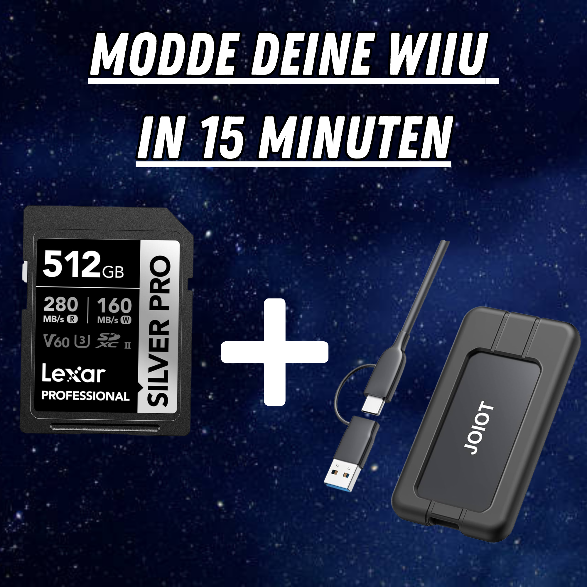 DIY WiiU Modding Service 512GB