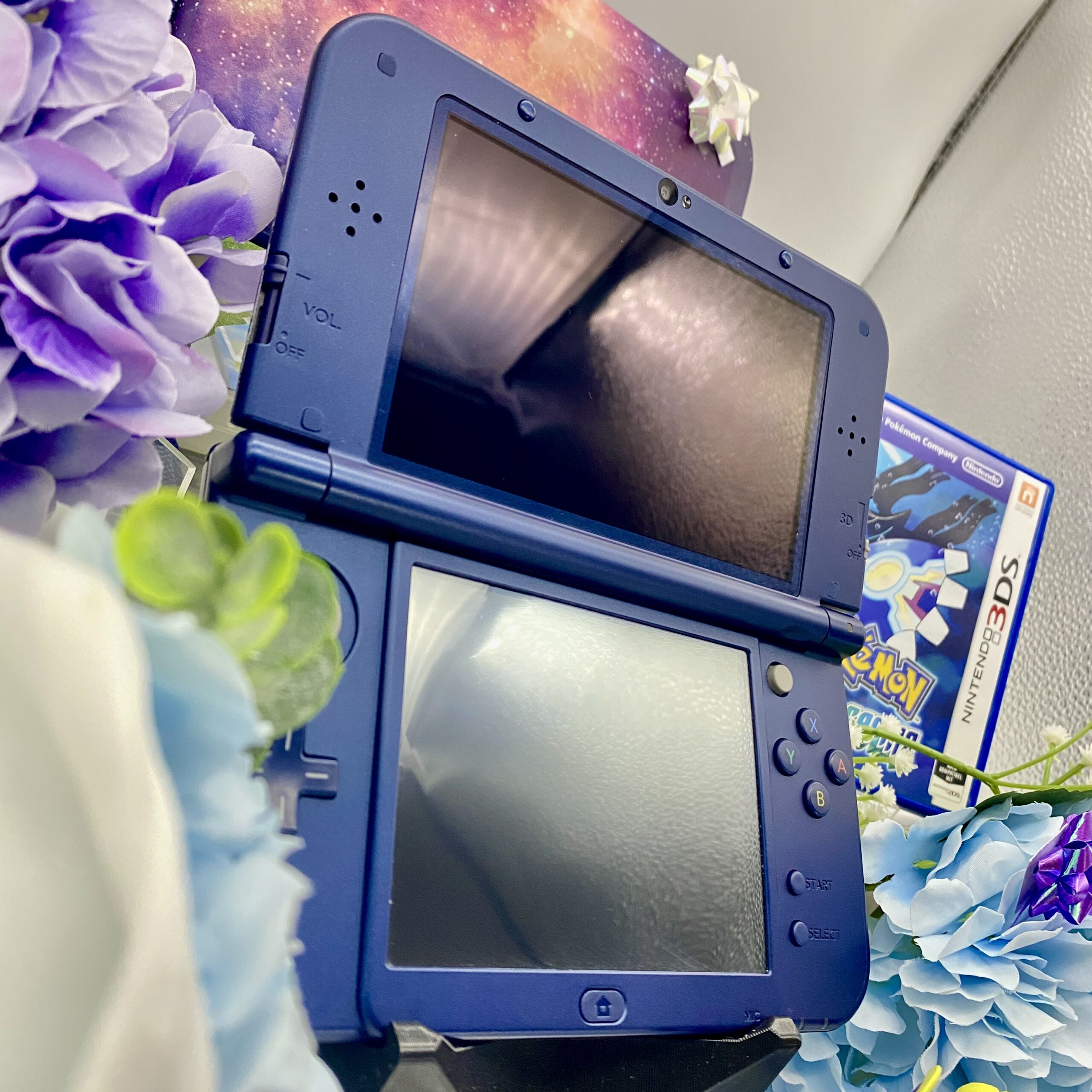 der New Nintendo 3DS XL in galaxy design ist selten und super schön