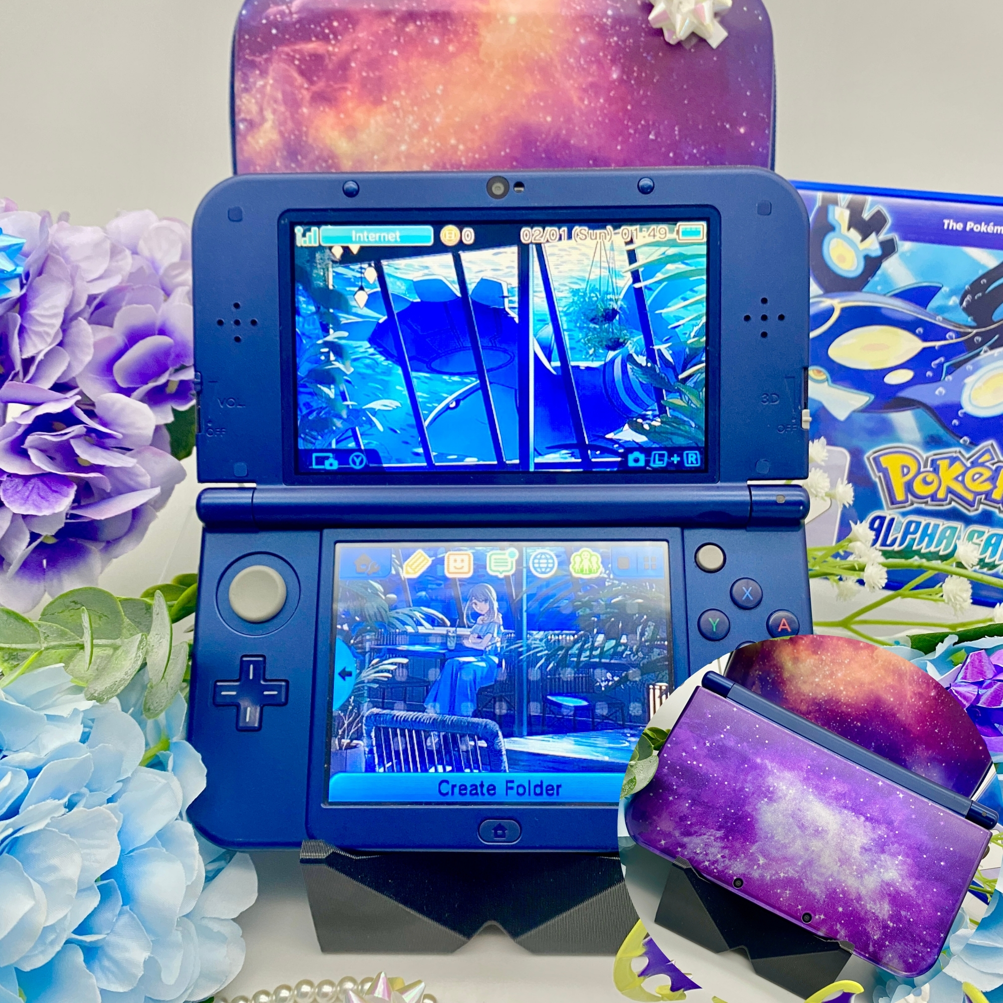 New Nintendo 3DS XL in der Galaxy Edition ist selten und super schön