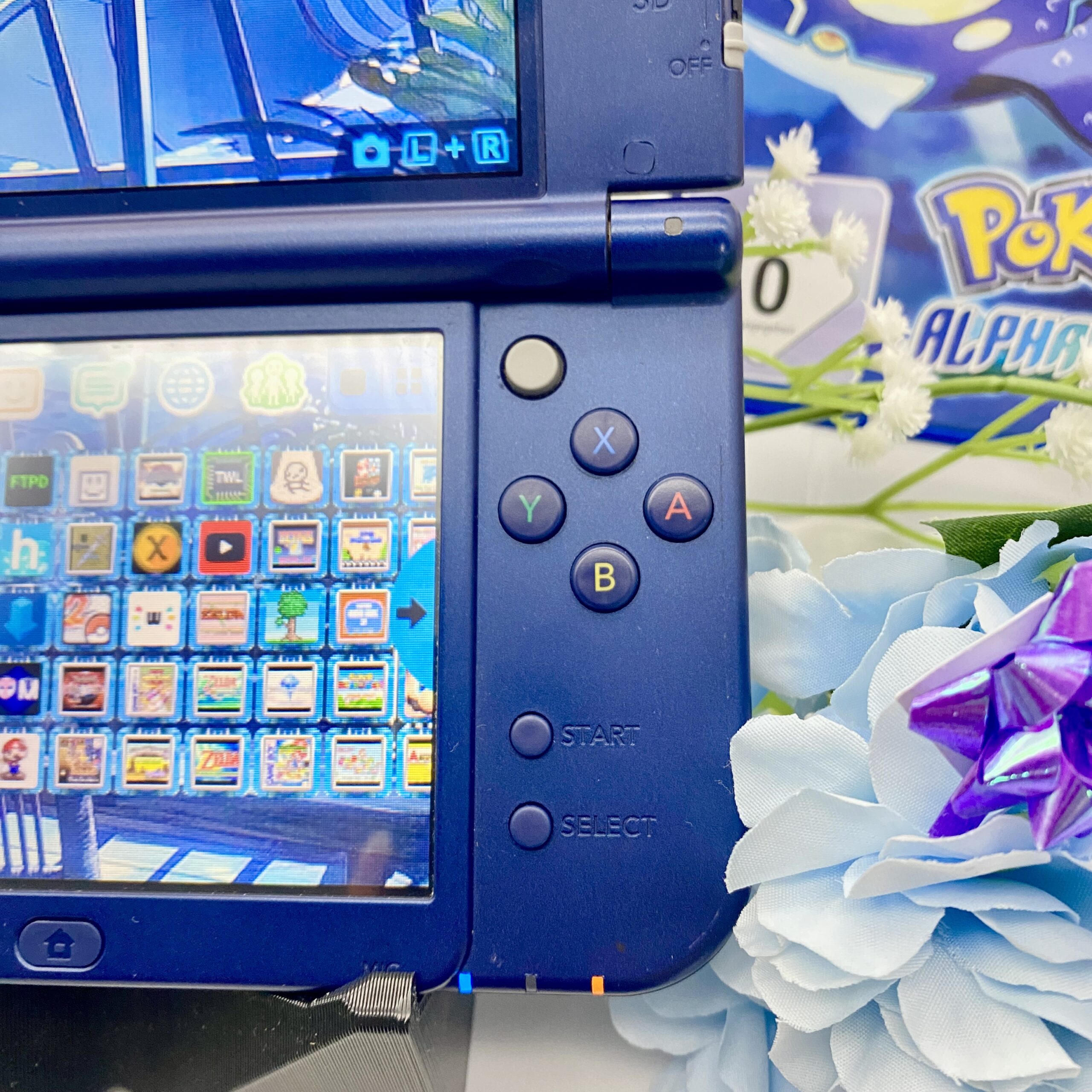 der New Nintendo 3DS XL in galaxy design ist selten und super schön