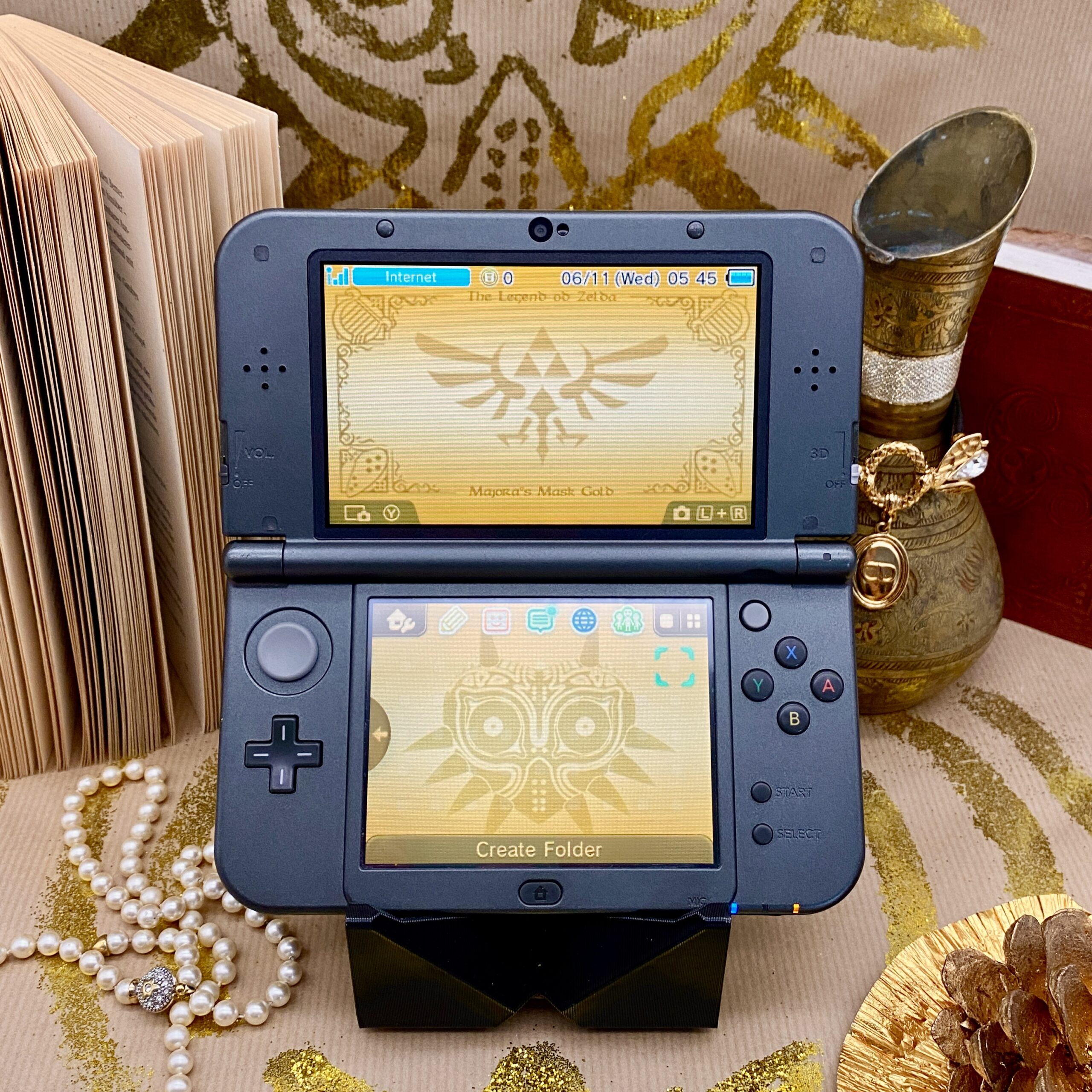 New Nintendo 3DS XL Majoras Mask gemodded – Bild 3