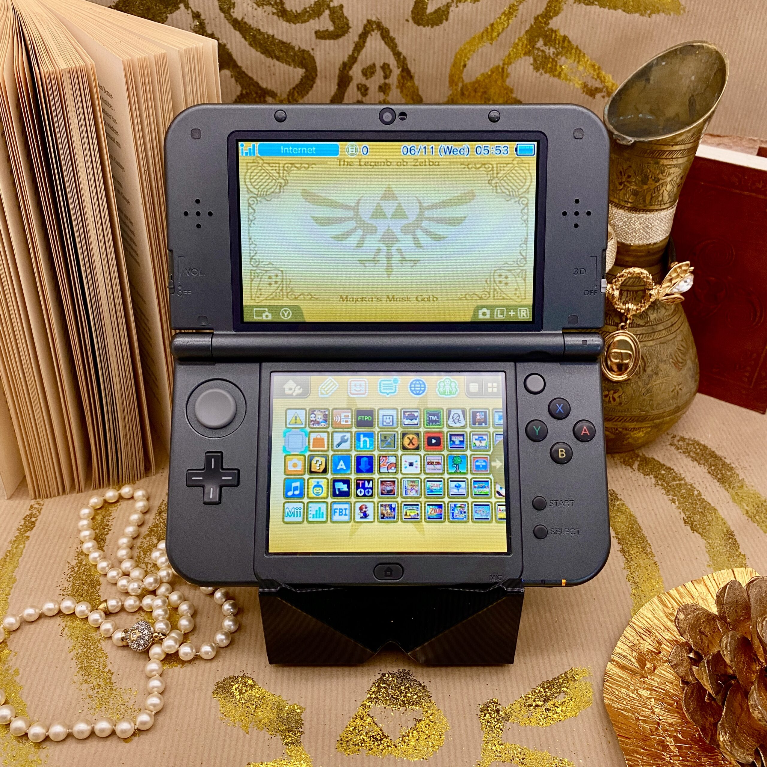 New Nintendo 3DS XL Majoras Mask gemodded – Bild 10