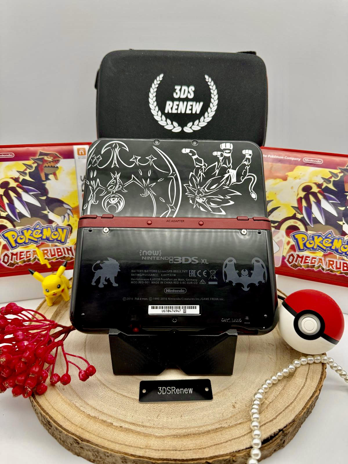 New 3DS XL Rot Schwarz