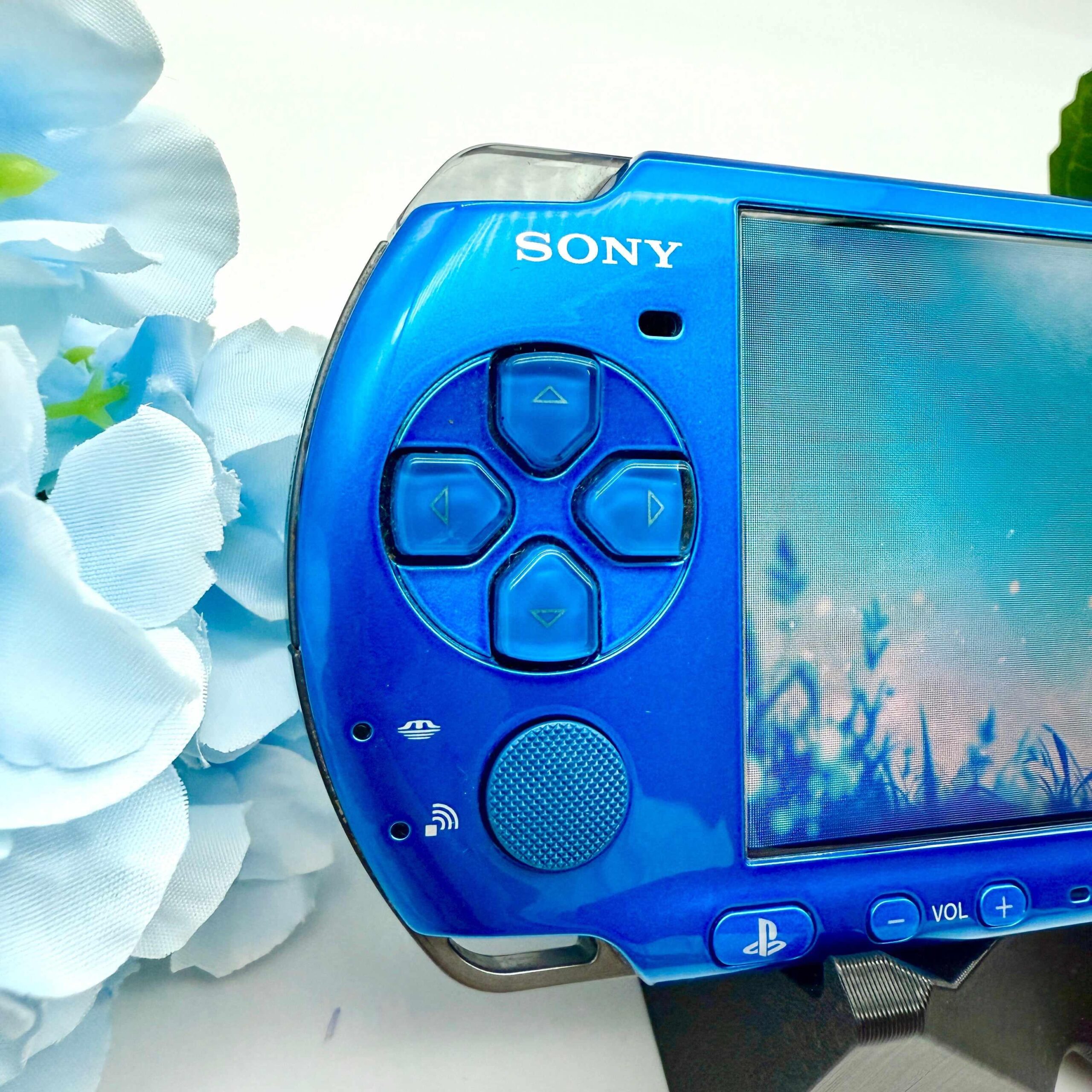 Sony PSP 3000 in blau gemoddet – Bild 2
