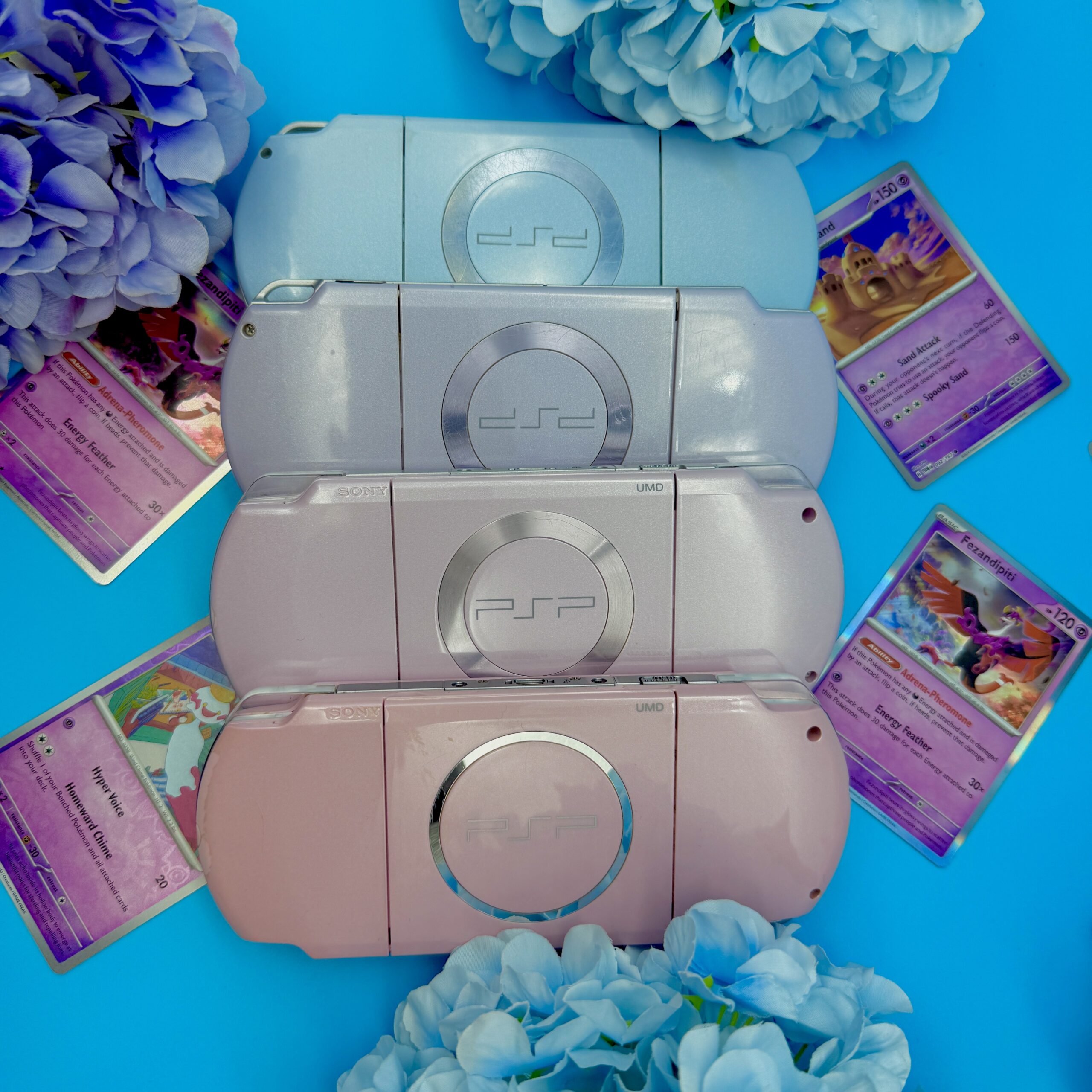 Play Station Portable pop pastel Farben