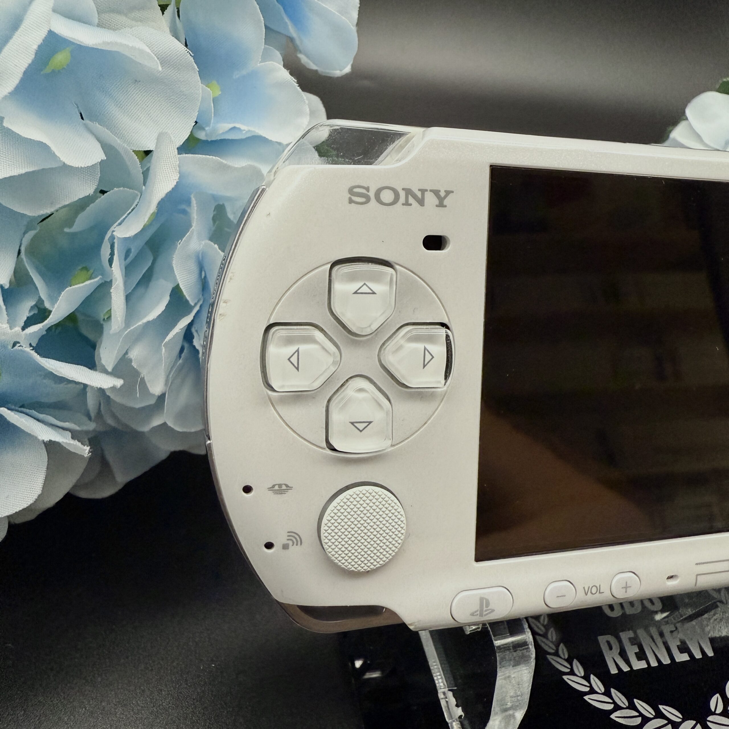 PSP Slim 3000 weiß gemoddet modifiziert