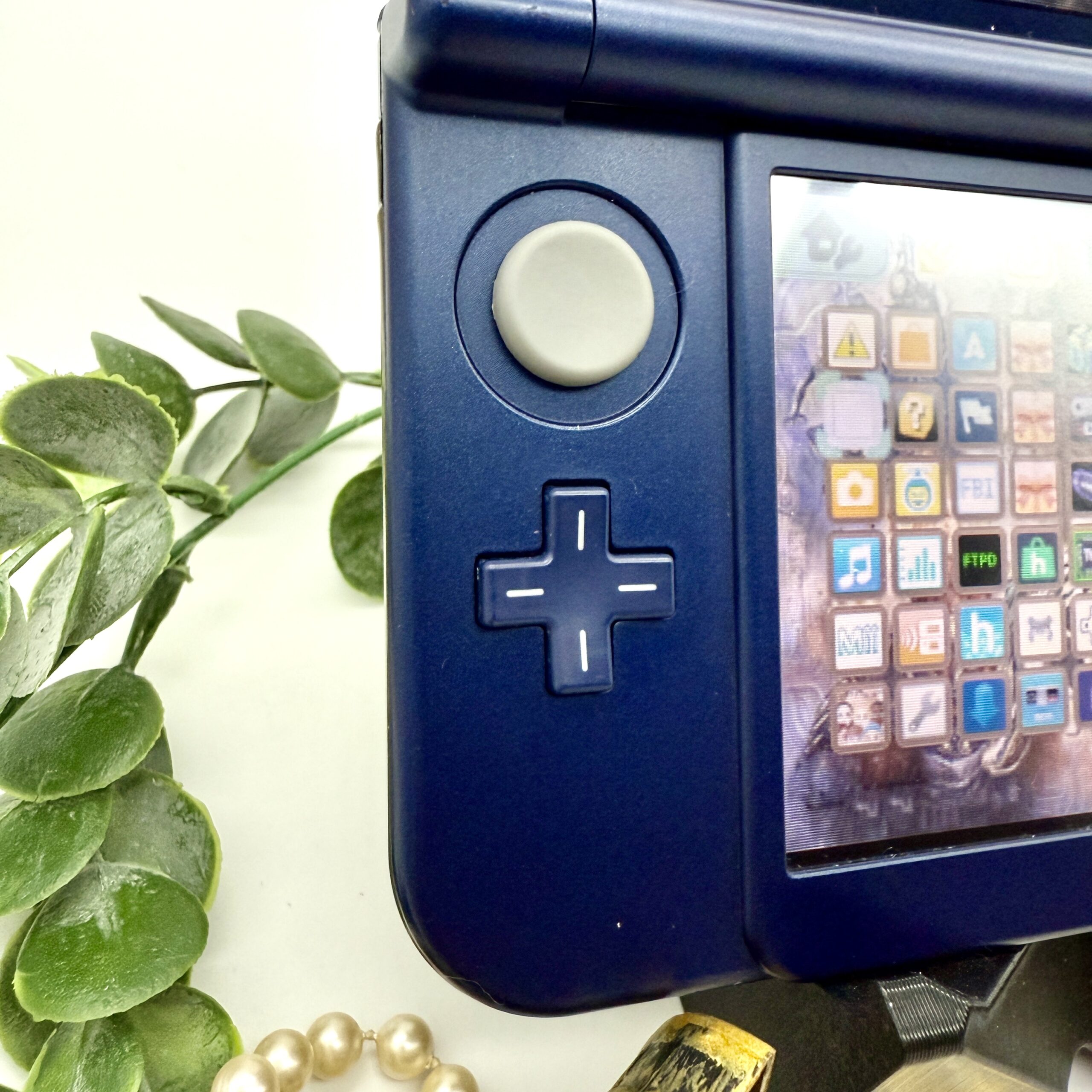 New Nintendo 3DS XL navy gold gemodded – Bild 4