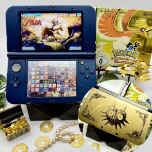New Nintendo 3DS XL navy gold