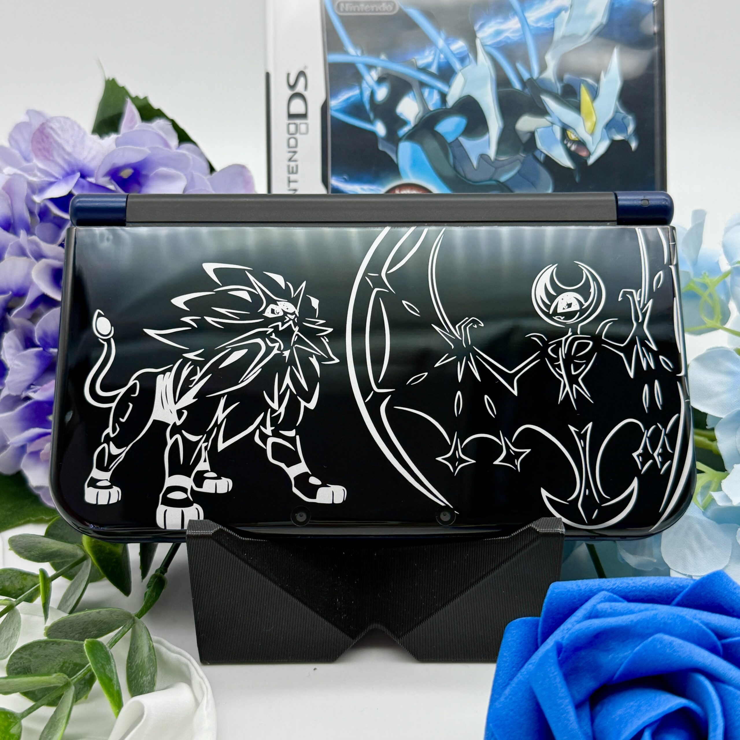 New Nintendo 3DS XL blau pokemon gemodded